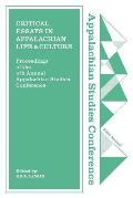 Critical Essays in Appalachian Life and Culture