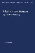 Friedrich Von Hausen: Inquiries Into His Poetry