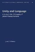 Unity and Language: A Study in the Philosophy of Johann Georg Hamann