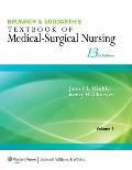 Brunner & Suddarths Textbook Of Medical Surgical Nursing 2 Volume Set 13e Plus Study Guide Package