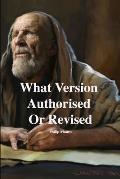 What Version Authorised Or Revised