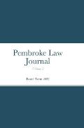 Pembroke Law Journal Volume 2