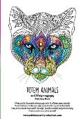 Totem Animals Coloring Book
