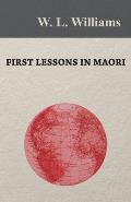 First Lessons in Maori