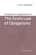 Avizandum Legislation on the Scots Law of Obligations