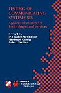 Testing of Communicating Systems XIV: Application to Internet Technologies and Services