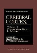 Cerebral Cortex: Volume 10 Primary Visual Cortex in Primates