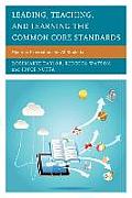 Leading Teaching & Learning The Common Core Standards Rigorous Expectations For All Students