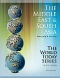 The Middle East and South Asia 2015-2016