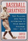 Baseball Greatness: Top Players and Teams According to Wins Above Average, 1901-2017
