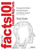 Studyguide for Modern Business Statistics by Anderson, David R.