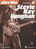Play Like Stevie Ray Vaughan Book/Online Audio