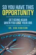 So You Have This Opportunity: Get Going Again When You Lose Your Job