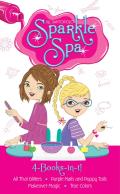 Sparkle Spa 4 Books In 1 All That Glitters Purple Nails & Puppy Tails Makeover Magic True Colors