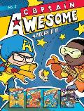 Captain Awesome 4 Books in 1 02 Captain Awesome to the Rescue Captain Awesome vs Nacho Cheese Man Captain Awesome & the New Kid Captain Awesom