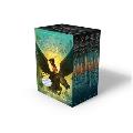 Percy Jackson & the Olympians 5 Book Paperback Boxed Set New Covers With Poster
