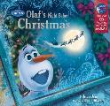 Frozen Olaf's Night Before Christmas Book & CD