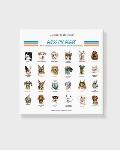 Guess the Doggy Card Game - Artist Designed Quirky Dog Guessing Game for Families & Friends