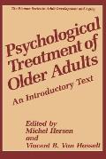 Psychological Treatment of Older Adults: An Introductory Text