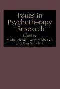 Issues in Psychotherapy Research