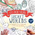 Lets Color Together Secret Worlds A Shareable Coloring Book for Parents & Kids