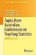 Topics from Australian Conferences on Teaching Statistics: Ozcots 2008-2012