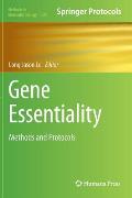 Gene Essentiality: Methods and Protocols