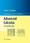 Advanced Calculus: A Geometric View