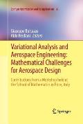 Variational Analysis and Aerospace Engineering: Mathematical Challenges for Aerospace Design: Contributions from a Workshop Held at the School of Math