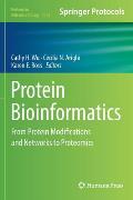 Protein Bioinformatics: From Protein Modifications and Networks to Proteomics