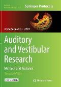 Auditory and Vestibular Research: Methods and Protocols