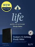 KJV Life Application Study Bible, Third Edition (Bonded Leather, Black, Indexed, Red Letter)