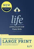 KJV Life Application Study Bible, Third Edition, Large Print (Hardcover, Red Letter)