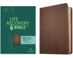 NLT Life Recovery Bible, Second Edition (Leatherlike, Rustic Brown)