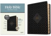 KJV Wide Margin Bible, Filament-Enabled Edition (Hardcover Leatherlike, Ornate Tile Black, Indexed, Red Letter)