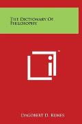 The Dictionary Of Philosophy
