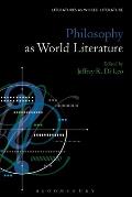 Philosophy as World Literature