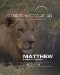 Genesis to Revelation: Matthew Participant Book: A Comprehensive Verse-By-Verse Exploration of the Bible