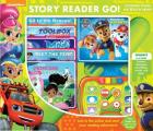 Nickelodeon: Story Reader Go! Electronic Reader and 8-Book Library [With Battery]