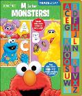 Sesame Street: M Is for Monsters! Trace & Say Sound Book [With Battery]