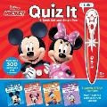 Disney Mickey Mouse Clubhouse: Quiz It 4-Book Set and Smart Pen [With Battery]