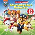 Nickelodeon Paw Patrol: Adventure Bay's Noisy Day Press-The-Page Sound Book [With Battery]