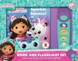 DreamWorks Gabby's Dollhouse: Sparkle Science! Book and 5-Sound Flashlight Set [With Battery]