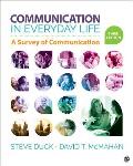 Communication In Everyday Life A Survey Of Communication