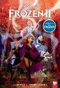 Frozen & Frozen 2 The Story of the Movies in Comics