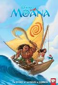 Disney Moana The Story of the Movie in Comics