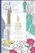 New York City: A Color-Your-Own Travel Journal