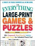 Everything Large Print Games & Puzzles Book