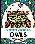 Carefree Coloring Owls: Color Your Cares Away!