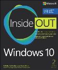 Windows 10 Inside Out 2nd Edition Includes Current Book Service